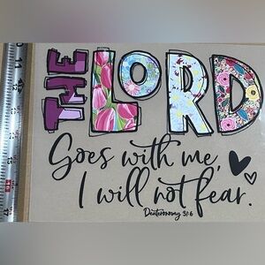 Colorful DTF transfer